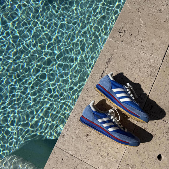 adidas Other - Adidas SL 72 Sneakers Blue White Unisex (8.5 Men's or 10 Women's)